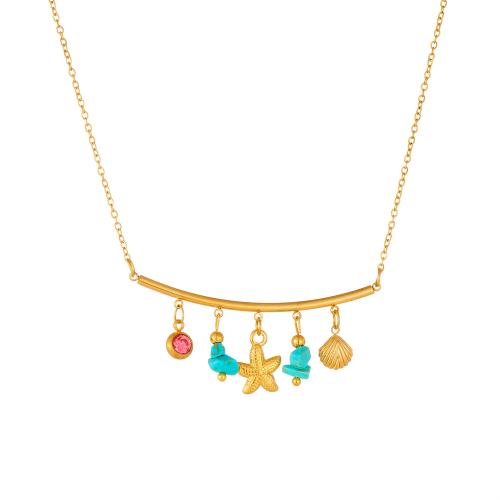 Bijoux strass en acier inoxydable Set, Acier inoxydable 304, avec pierrecaillou, Placage de couleur d'or, bijoux de mode & pour femme & avec strass, Vendu par PC