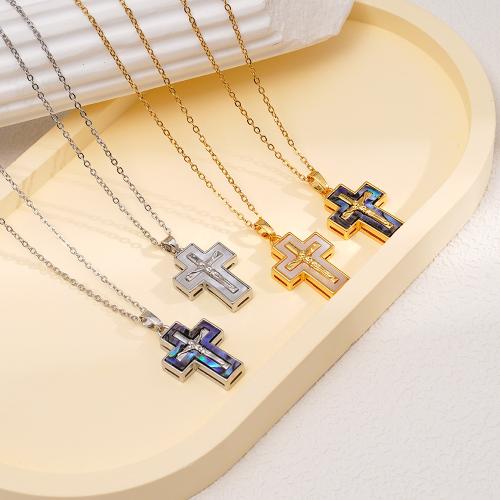 Handgemachte Messinghalskette, Messing, mit Weiße Muschel & Seeohr Muschel, plattiert, Modeschmuck & verschiedenen Materialien für die Wahl & für Frau, keine, verkauft von PC