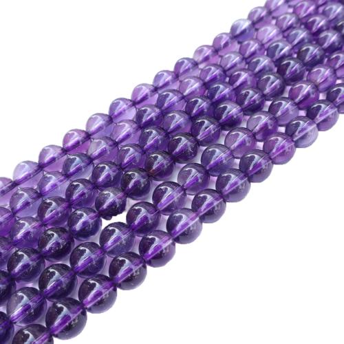 Natural Amethyst Beads, DIY, purple, 7.5mm cm 