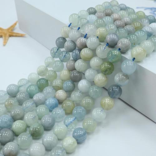 Perles aigue-marine, DIY, couleurs mélangées cm, Vendu par brin