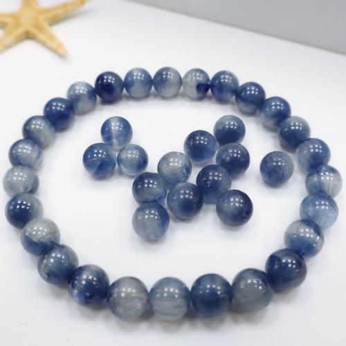 Quarz Armbänder, Cyanit, Modeschmuck, gemischte Farben, 6mm, Länge:25 cm, verkauft von PC