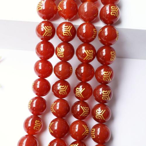 Achat Perlen, DIY, keine, Länge:38 cm, verkauft von Strang