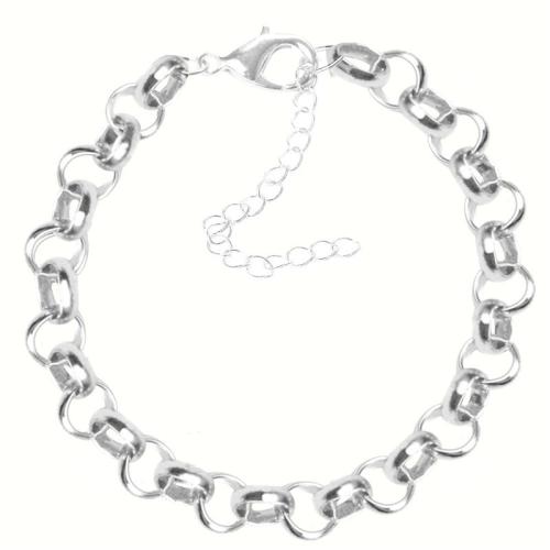 Acier titane bracelet, Placage, styles différents pour le choix & pour homme Environ 7 pouce, Vendu par PC