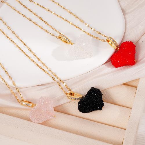 キュービックジルコンマイクロパヴェブラスネックレス, 銅, とともに プラスチック, 18Kゴールドメッキ, ファッションジュエリー & マイクロパヴェジルコニア & 女性用, 無色, 売り手 パソコン