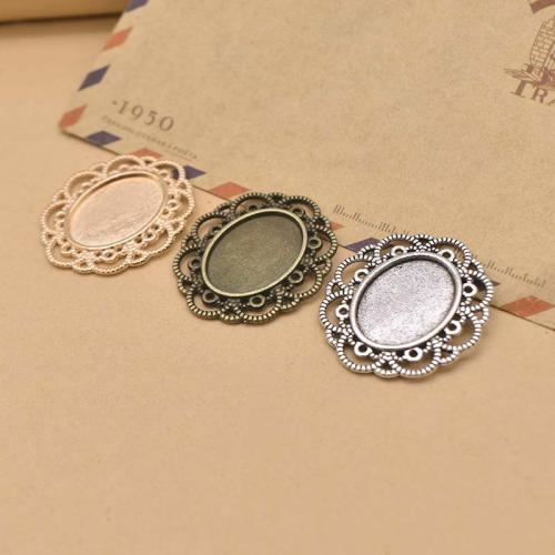 Zink Legierung Anhänger Rohling, Zinklegierung, plattiert, DIY, keine, verkauft von PC