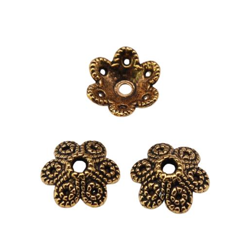 Perles en alliage zinc, alliage de zinc, fleur, Placage, DIY, plus de couleurs à choisir Vendu par sac