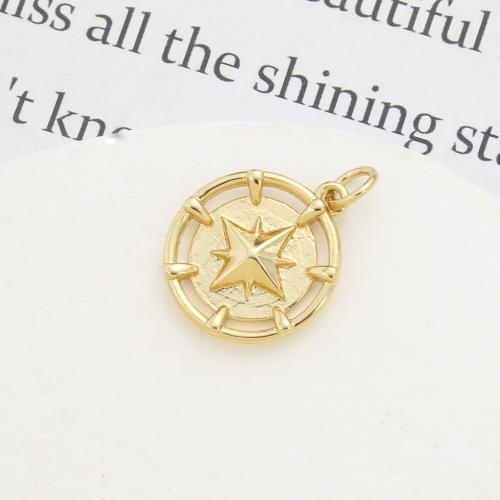 Bijoux pendentifs en laiton, Placage, DIY, Or Vendu par PC