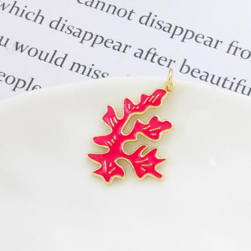 Enamel Brass Pendants, plated, DIY 