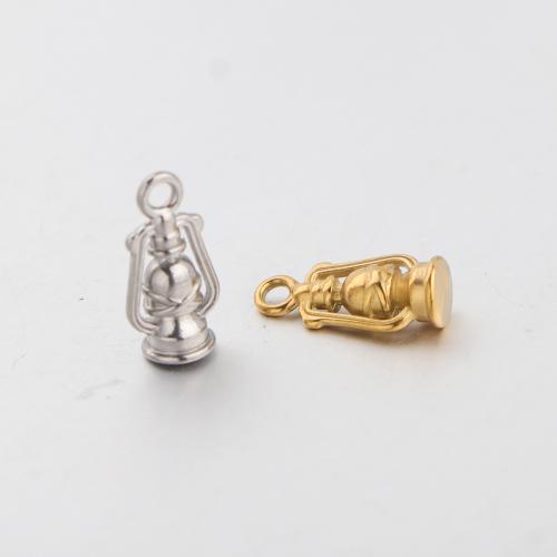 Stainless Steel Pendants, 304 Stainless Steel, Lamp, plated, DIY 