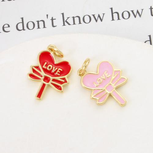 Enamel Brass Pendants, Magic Wand, plated, DIY 