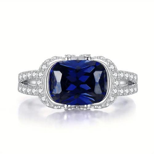 Zircon pavent l'anneau en laiton de doigt, Placage, normes différentes pour le choix & pavé de micro zircon & pour femme, Vendu par PC