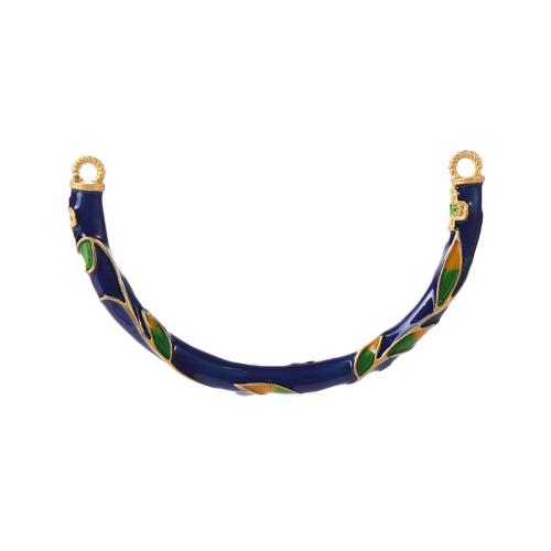 aleación de zinc Bangle Ajuste, Oro mate, Bricolaje & diferentes estilos para la opción & esmalte, 10PCs/Bolsa, Vendido por Bolsa