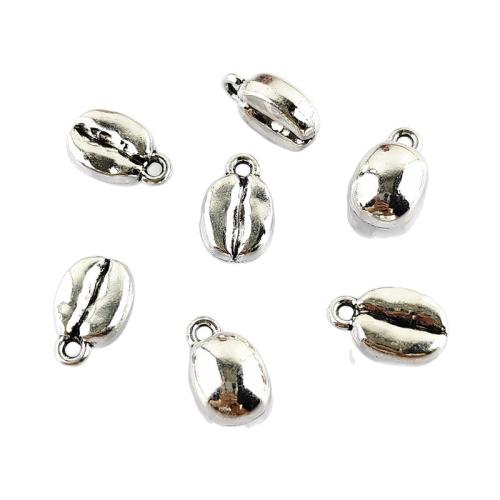 Bijoux pendentifs en Zinc alliage , alliage de zinc, Placage de couleur argentée, DIY Vendu par sac