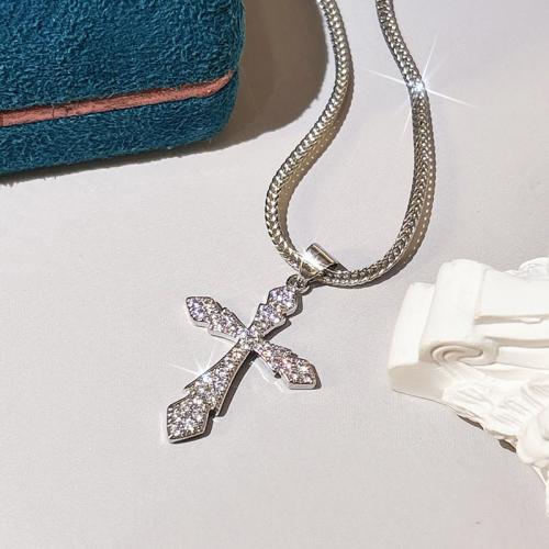 キュービックジルコンマイクロパヴェブラスネックレス, 銅, メッキ, ファッションジュエリー & マイクロパヴェジルコニア & 女性用, 長さ:約 45 センチ, 売り手 パソコン