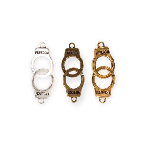 Zink Legierung Anhänger Verbinder, Zinklegierung, plattiert, DIY, keine, 100PCs/Tasche, verkauft von Tasche