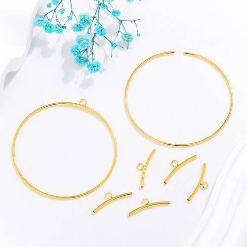 Varios componentes de aleación de Zinc, 18K chapado en oro, Bricolaje & diverso tamaño para la opción, 20Setsset/Bolsa, Vendido por Bolsa