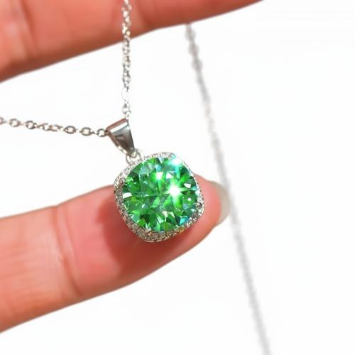 キュービックジルコンマイクロパヴェブラスネックレス, 銅, メッキ, ファッションジュエリー & マイクロパヴェジルコニア & 女性用, 長さ:約 45 センチ, 売り手 パソコン