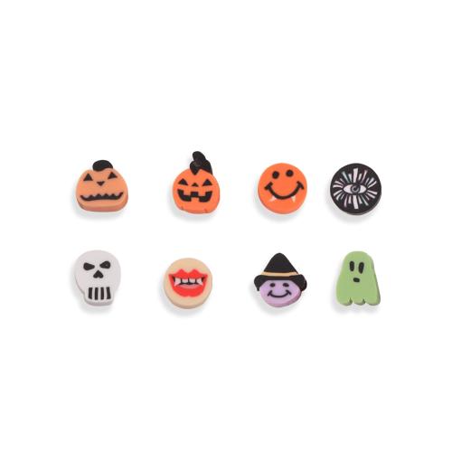 Kristall Türkis Armreifen, Polymer Ton, Design für Halloween & DIY, keine, frei von Nickel, Blei & Kadmium, 100PCs/Tasche, verkauft von Tasche
