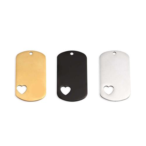 ステンレス鋼のタグ・チャーム

, 304ステンレススチール, メッキ, DIY, 無色, 10パソコン/バッグ, 売り手 バッグ