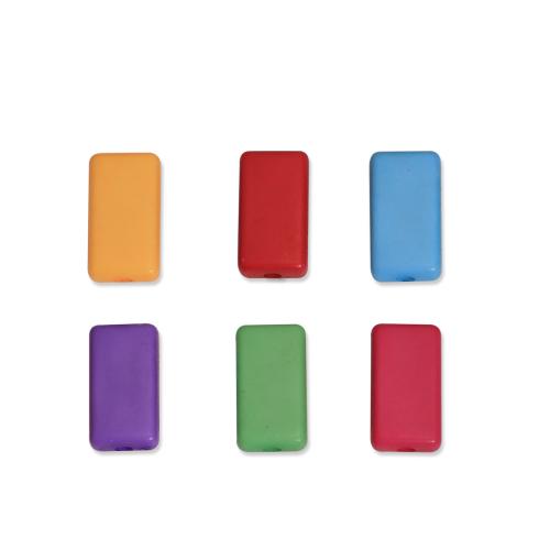 Abalorios Acrílicos Sólidos, Acrílico, Bricolaje, color mixto, 100PCs/Bolsa, Vendido por Bolsa