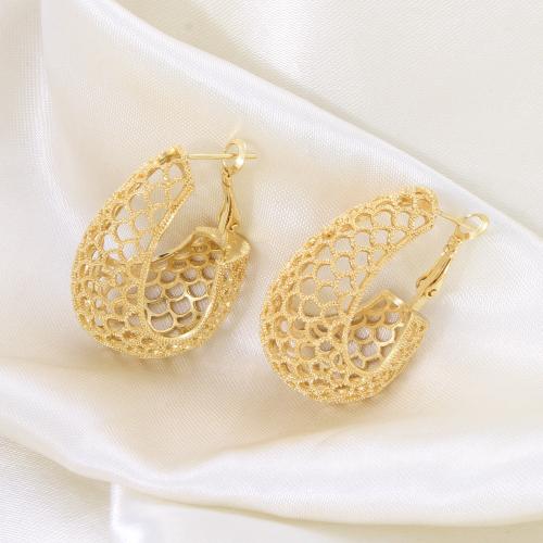 Латунные серьги падение, Латунь, Другое покрытие, ювелирные изделия моды, золотой продается Пара