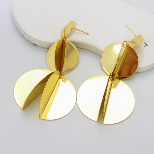 Латунные серьги падение, Латунь, Другое покрытие, ювелирные изделия моды, золотой продается Пара