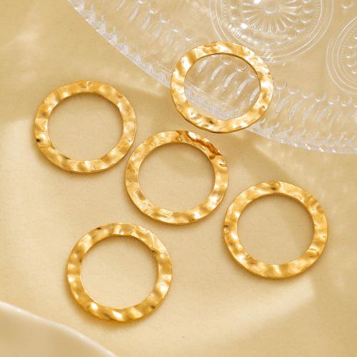 Stainless Steel Linking Ring, 304 Stainless Steel, gold color plated, DIY, golden 