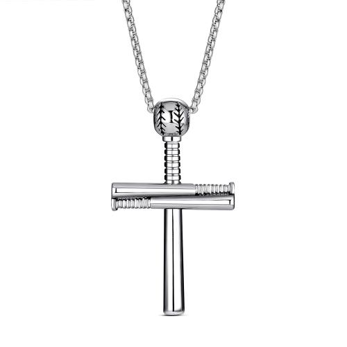 pendentifs En acier inoxydable de Croix , Acier inoxydable 304, Placage de couleur argentée, bijoux de mode, plus de couleurs à choisir cm, Vendu par PC