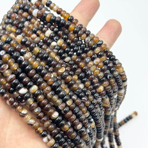 Achat Perlen, DIY, gemischte Farben, Länge:38 cm, verkauft von Strang