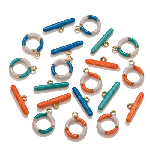 Stainless Steel Toggle Clasp, 304 Stainless Steel, DIY & enamel 