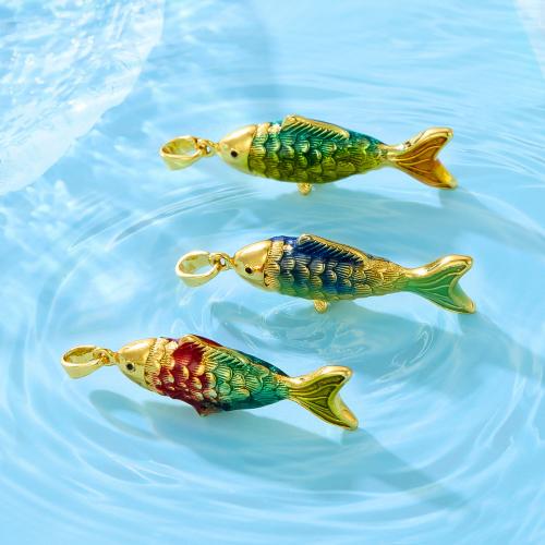 Enamel Brass Pendants, plated, DIY 