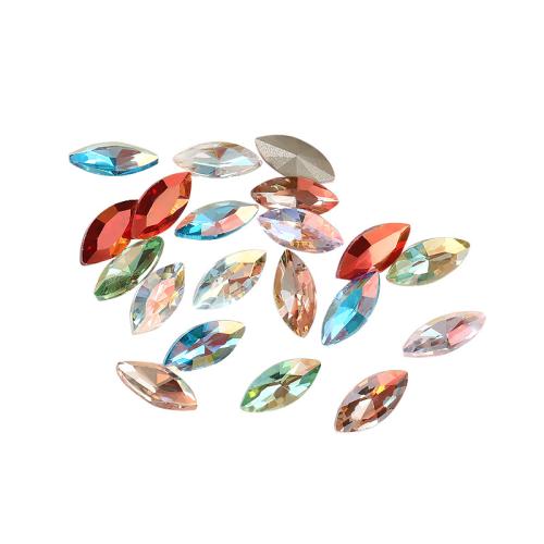 art d'ongle d'argile polymère , Perceuse à eau en verre, Motif géométrique, Placage, DIY, plus de couleurs à choisir Vendu par sac