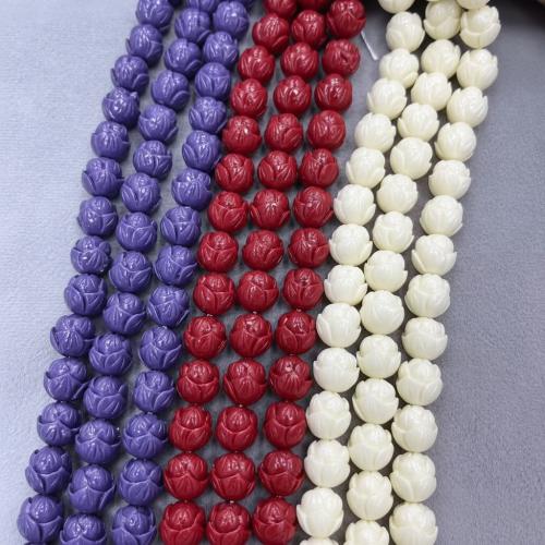 Shell Powder Perle, Blume, DIY, keine, 9mm, 100PCs/Tasche, verkauft von Tasche