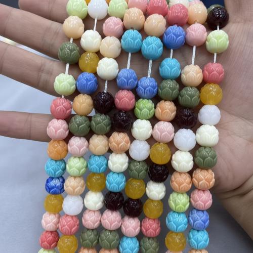 Shell Powder Perle, Blume, DIY, keine, 11mm, 100PCs/Tasche, verkauft von Tasche