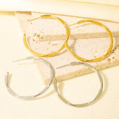 Edelstahl Stud Ohrring, 304 Edelstahl, plattiert, Modeschmuck, keine, 41x39.5mm, verkauft von Paar