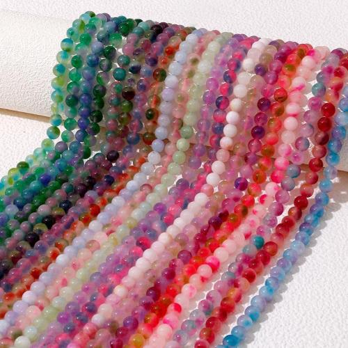 Achat Perlen, rund, DIY, keine, 9mm, Länge:ca. 15 ZollInch, verkauft von Strang