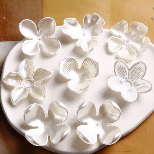 Fornitura de pasador de pelo, Acrílico, pulido, Bricolaje & diferentes estilos para la opción, Blanco, Vendido por UD