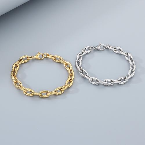 Acier inoxydable 304 bracelet, Placage, bijoux de mode & unisexe, plus de couleurs à choisir, Vendu par PC