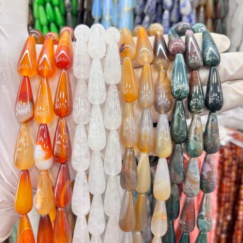 Perles de pierre gemme unique, Pierre naturelle, DIY, plus de couleurs à choisir cm Vendu par brin