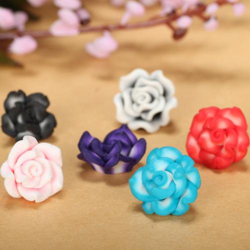 携帯電話のDIYキット, ポリマークレイ, 花形, 無色, 15mm, 100パソコン/バッグ, 売り手 バッグ