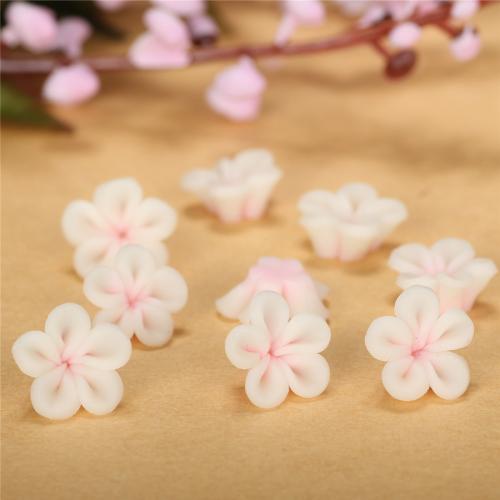 携帯電話のDIYキット, ポリマークレイ, 花形, 無色, 12mm, 100パソコン/バッグ, 売り手 バッグ