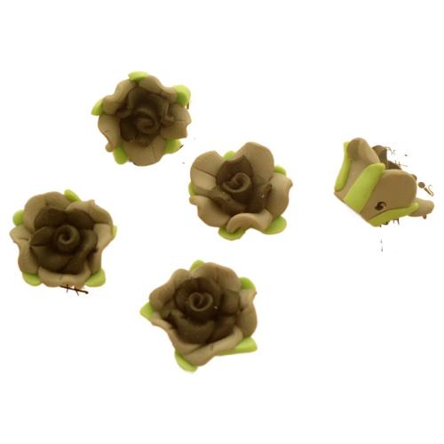 携帯電話のDIYキット, ポリマークレイ, 花形, 無色, 100パソコン/バッグ, 売り手 バッグ