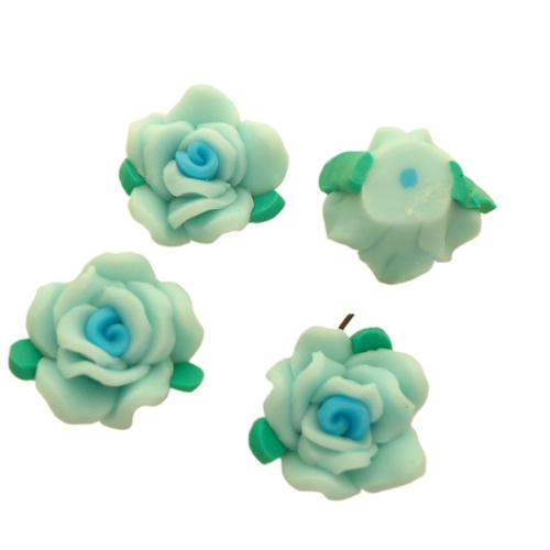 Accessoire de cheveux résultats bricolage, argile de polymère, Rose, DIY, plus de couleurs à choisir Vendu par sac