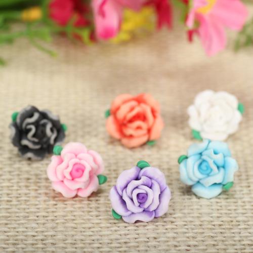 携帯電話のDIYキット, ポリマークレイ, 花形, 無色, 13mm, 100パソコン/バッグ, 売り手 バッグ