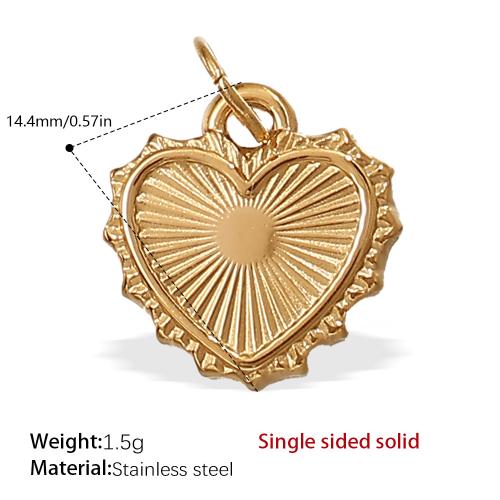 Monture de pendentif en acier inoxydable, Acier inoxydable 304, Placage de couleur d'or, DIY & styles différents pour le choix, Vendu par PC