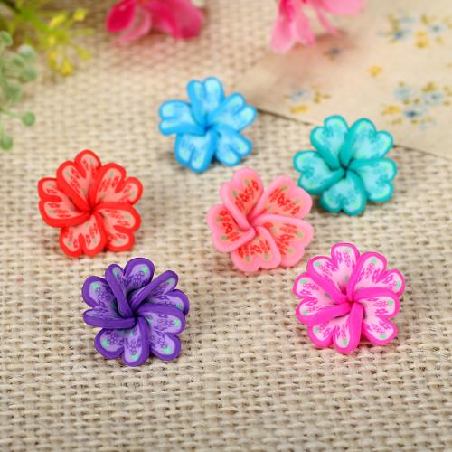 携帯電話のDIYキット, ポリマークレイ, 花形, 無色 100パソコン/バッグ, 売り手 バッグ