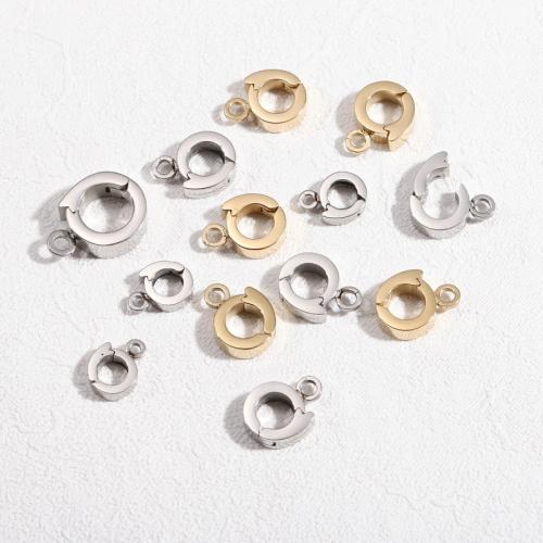 Stainless Steel Enhancer Bail, 304 Stainless Steel, plated, DIY [