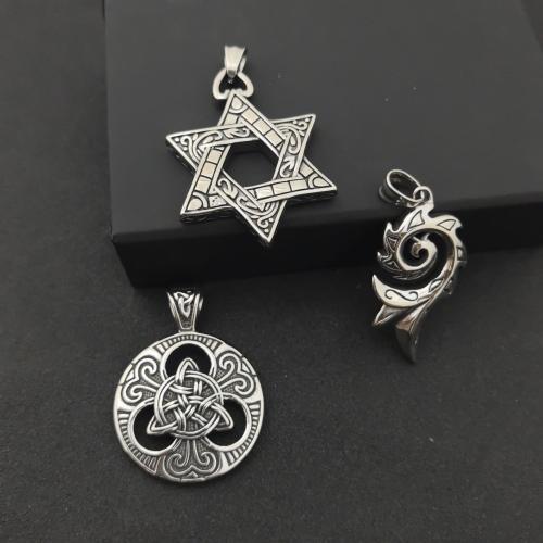 Stainless Steel Pendants, 304 Stainless Steel, DIY original color 