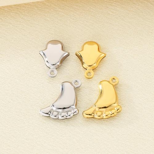 Stainless Steel Pendants, 304 Stainless Steel, gold color plated, DIY 