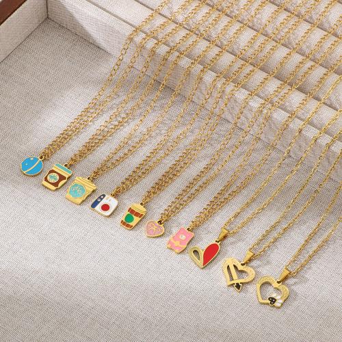 ステンレス鋼のジュエリーネックレス, 304ステンレススチール, ゴールドメッキ, DIY & エナメル, 無色, 売り手 パソコン